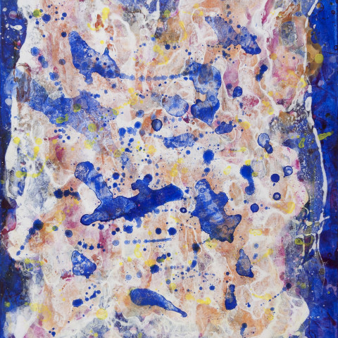 Joan Moment - <b>Primordial Matter</b>, 2012, acrylic on canvas, 24 x 18 inches