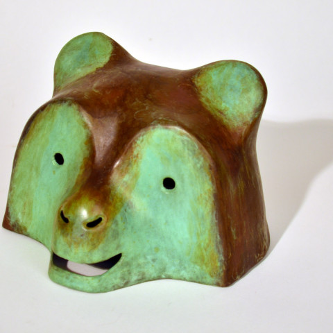 Ken Little - <b>Bear</b>, 1987, bronze, 12 x 13 x 15, edition of 10